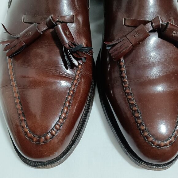 Johnston & Murphy Crown Aristocraft  Brown 14538 Tassel Loafer Mens 12 main image 5